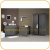 Lit b�b� � barreaux gris (60 x 120) Country warm grey   de la collection Country warm grey
