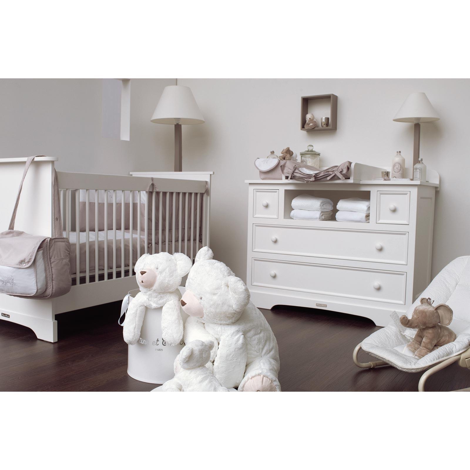 Peluche Prosper L Ours Polaire Ecru 25 Cm