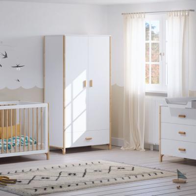 Pack Duo Lit Bebe Evolutif Et Cotes De Lit Oceane