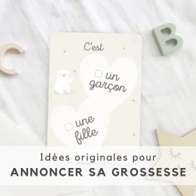 Annonce de grossesse