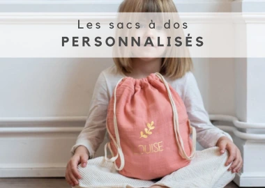 Sac à dos personnalisable bébé