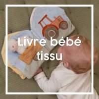 Livre bébé en tissu