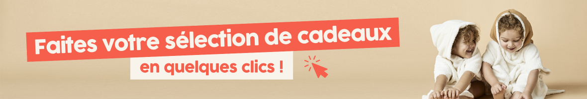 créer liste de cadeaux berceau magique