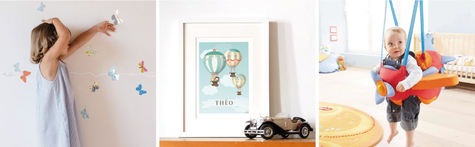 Chambre Bebe Avion Deco Et Mobilier Berceau Magique