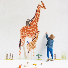 Décoration Chambre de Bébé et enfant - Savane Indien Beige - Ma Petite  Chambree