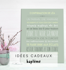 Cadeaux baptême