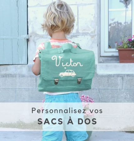 Sac à dos prénom