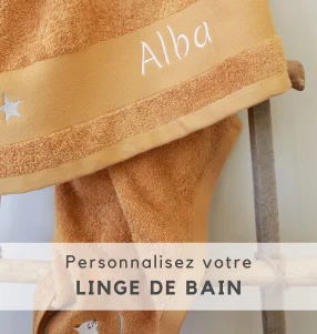 Linge de bain personnalisé