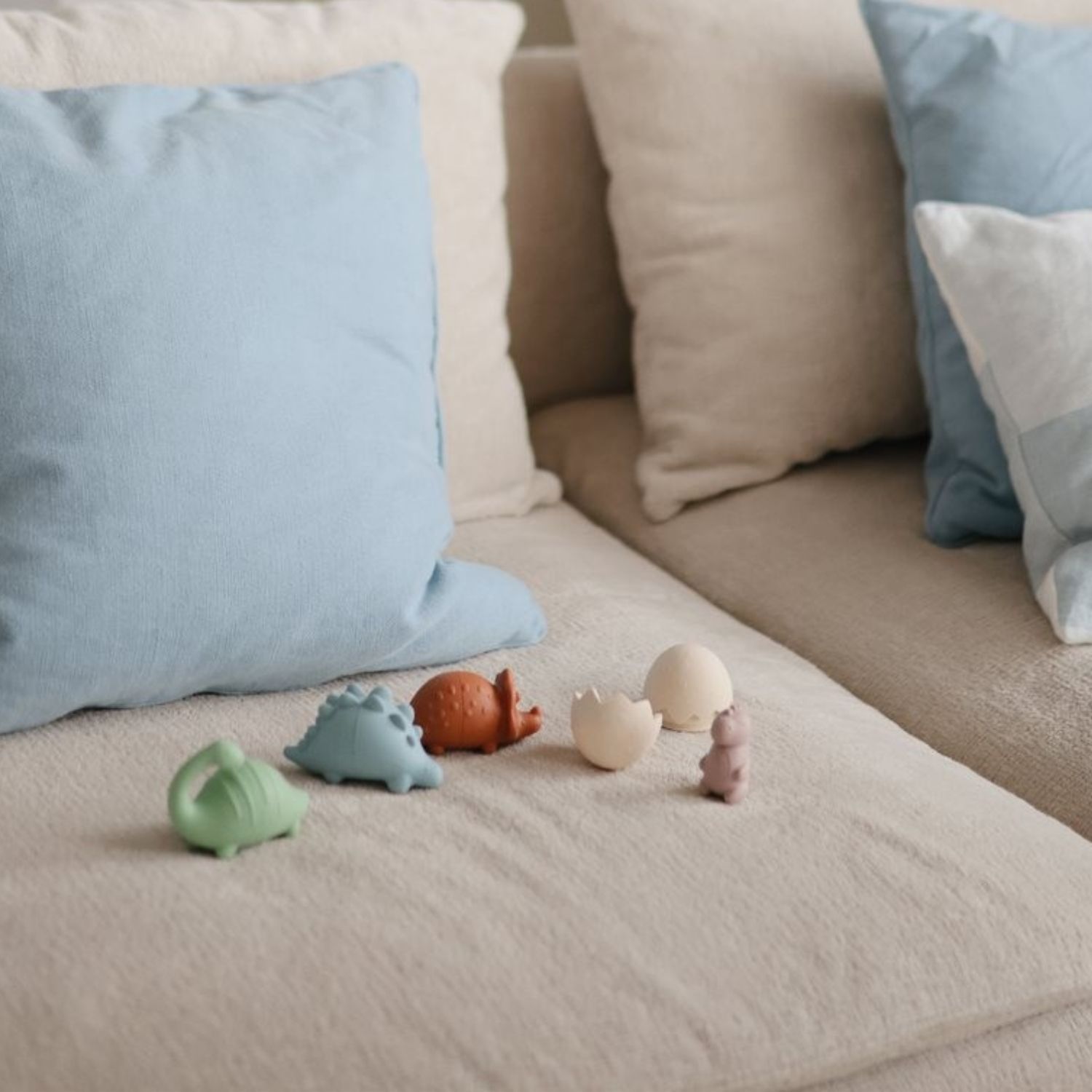 Lot de 4 jouets de bain Dino (Mushie) - Image 3