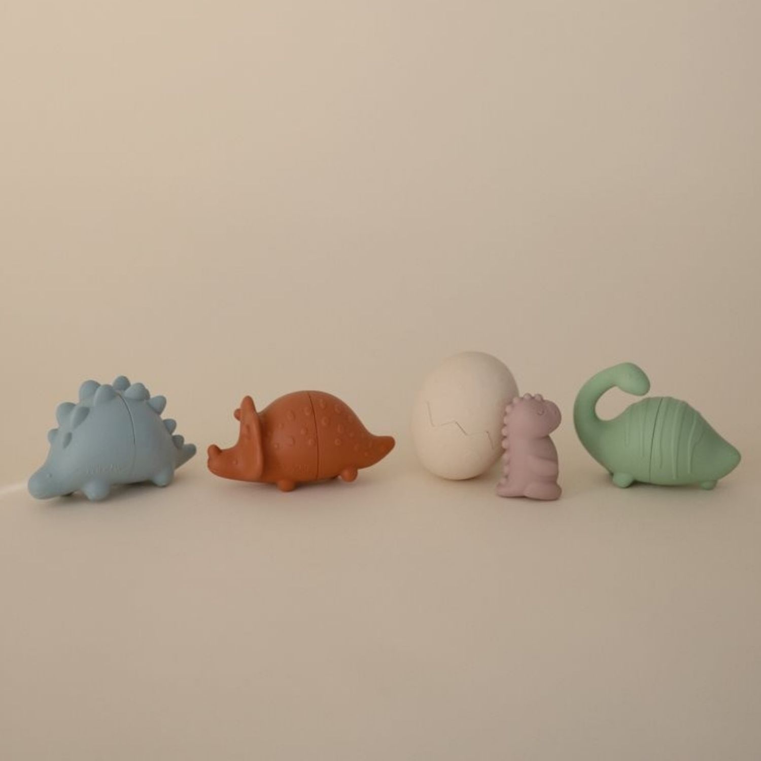 Lot de 4 jouets de bain Dino (Mushie) - Image 4