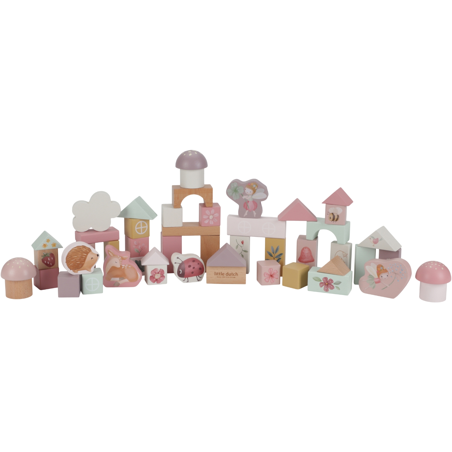 Little Dutch - Blocs de construction en bois FSC Fairy Friends