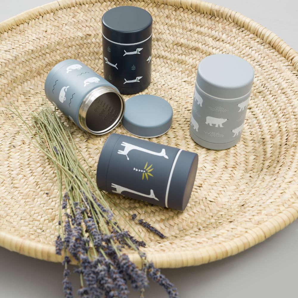 Thermos alimentaire Baleine bleue (300 ml) (Fresk) - Image 1