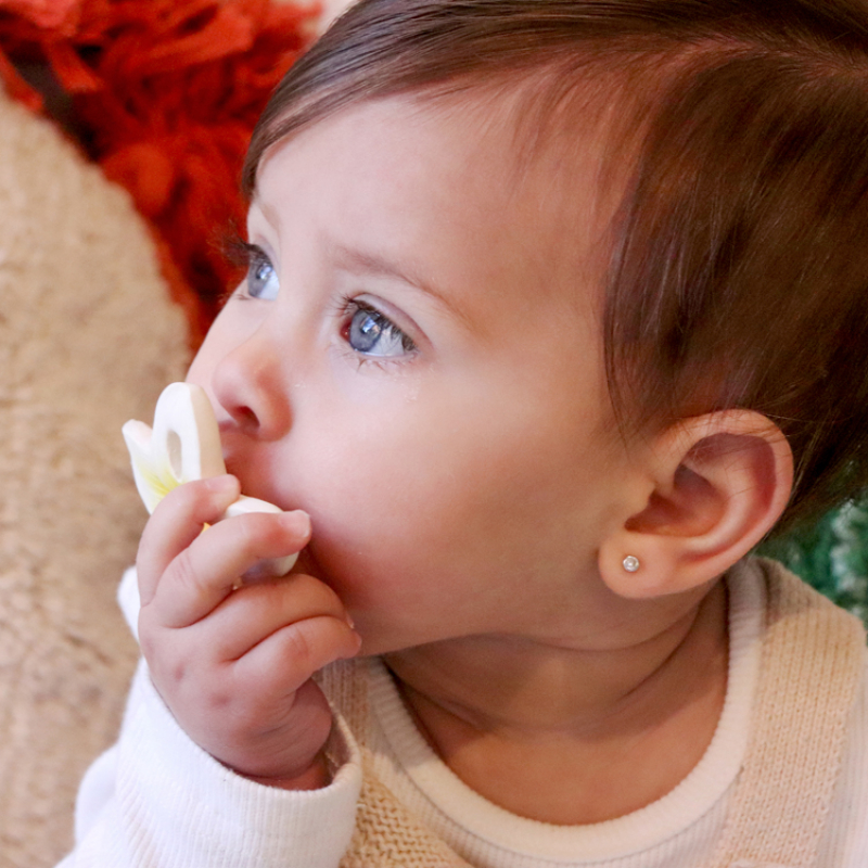 Mini jouet de dentition Hawaii the flower (Oli & Carol) - Image 6