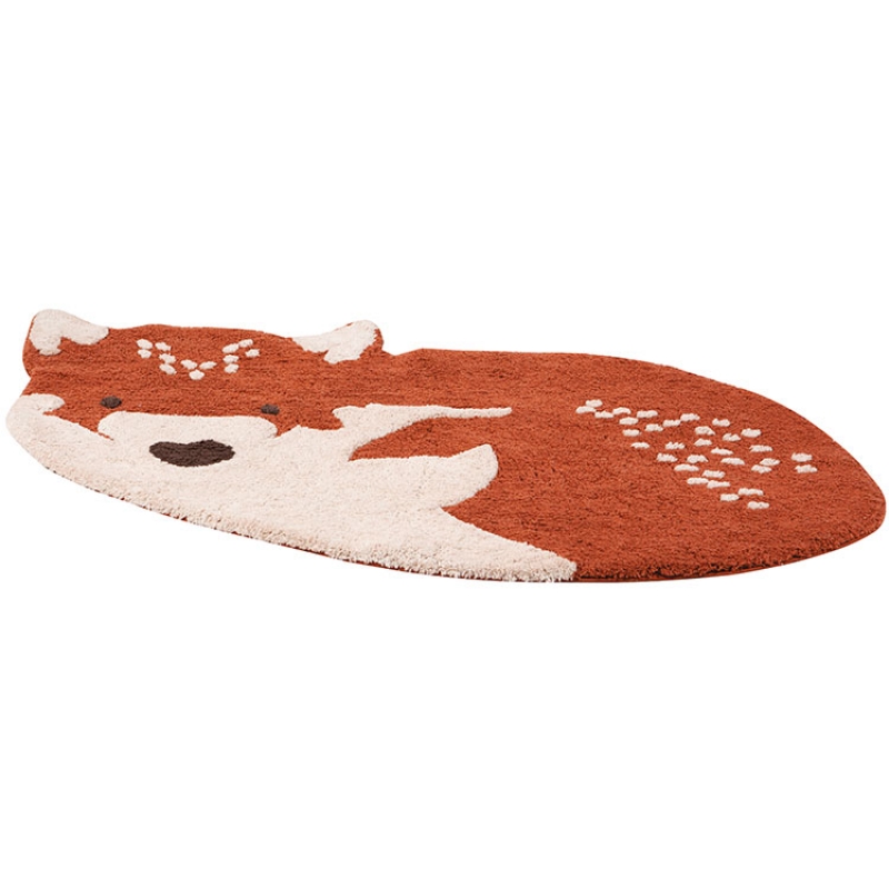Tapis lavable loup Little Wolf (70 x 110 cm) (Nattiot) - Image 2