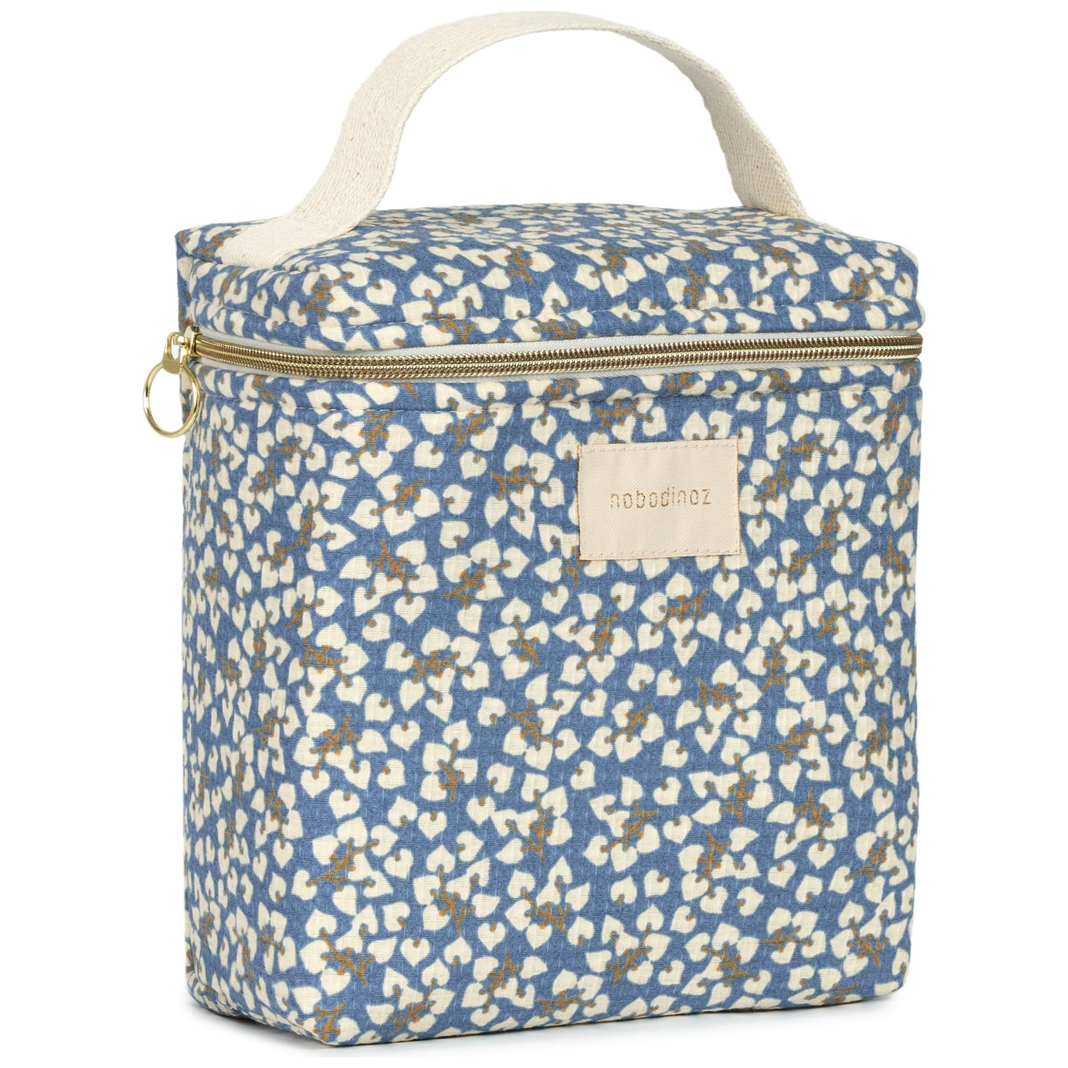Nobodinoz - Sac isotherme pour biberon et déjeuner Concerto Opera Blue yumiko
