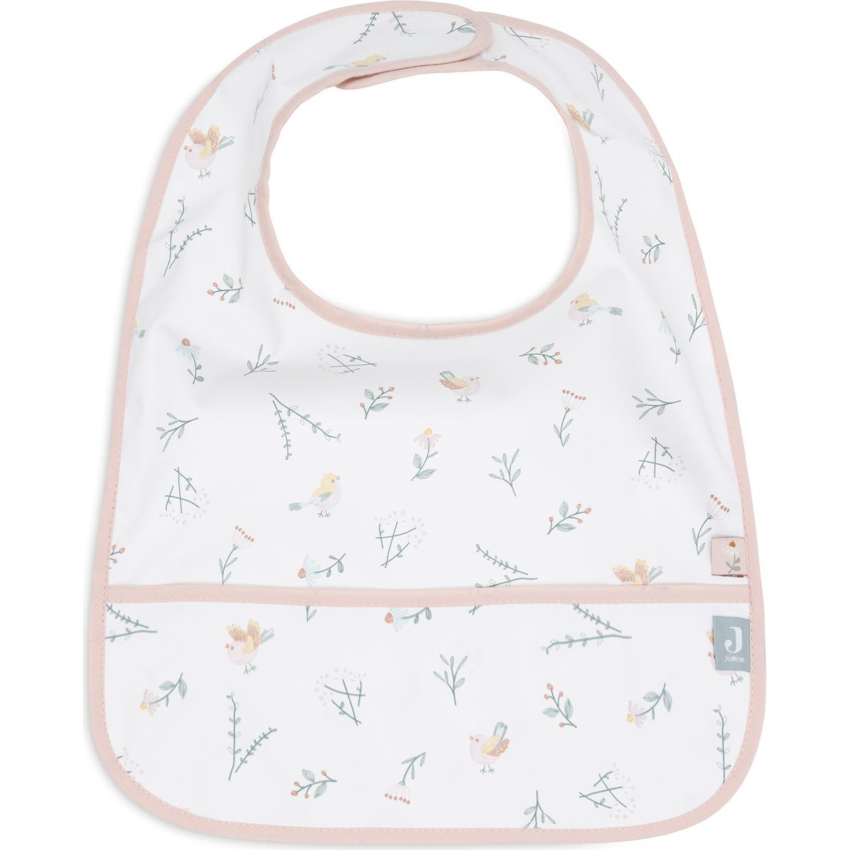 Lot de 2 bavoirs plastifiés Lovely Birds (Jollein) - Image 5