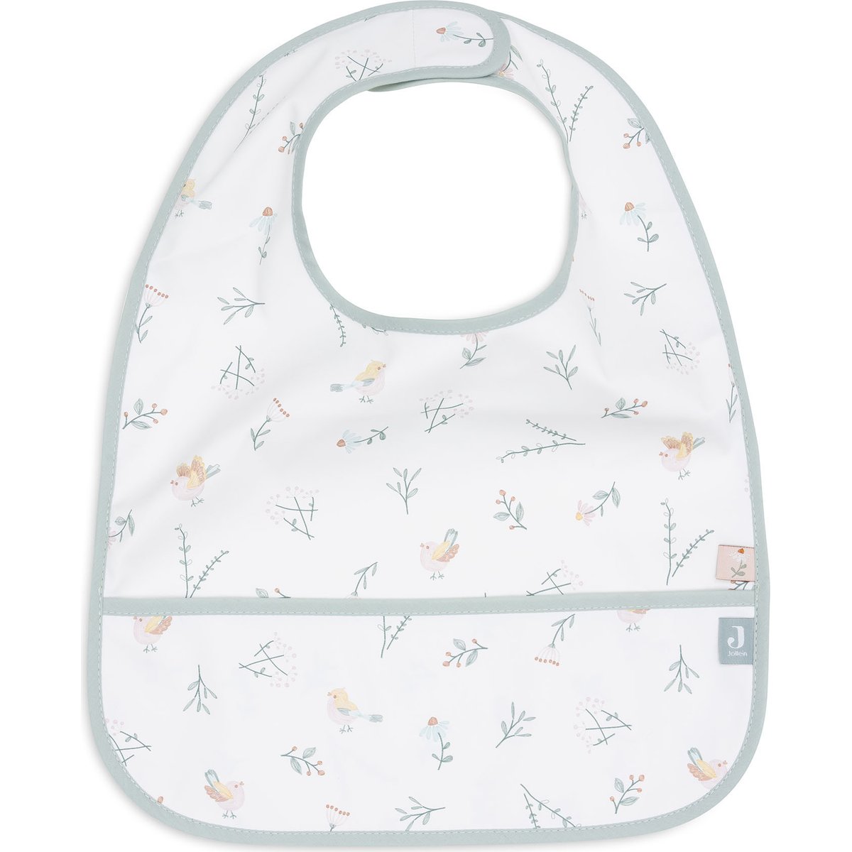 Lot de 2 bavoirs plastifiés Lovely Birds (Jollein) - Image 6
