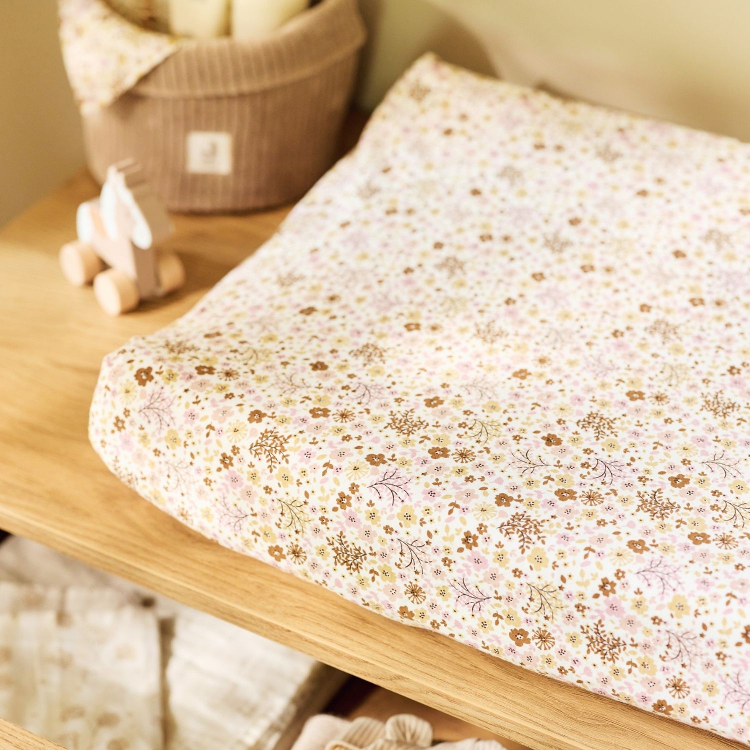 Housse matelas à langer en jersey Flower Fairies (50 x 70 cm) (Jollein) - Image 2