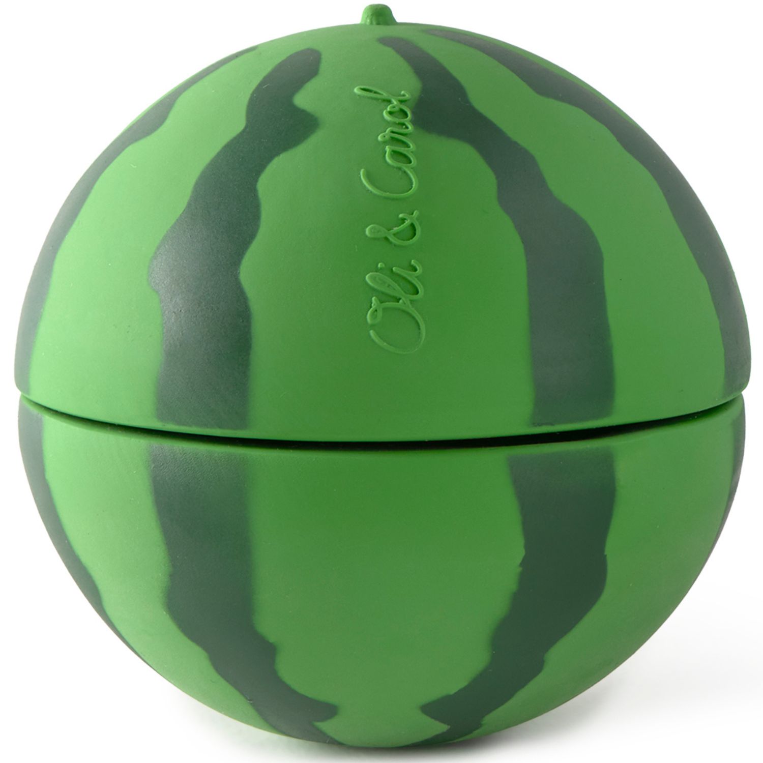 Jouet à empiler et balle hochet Watermelon (Oli and Carol) - Image 1