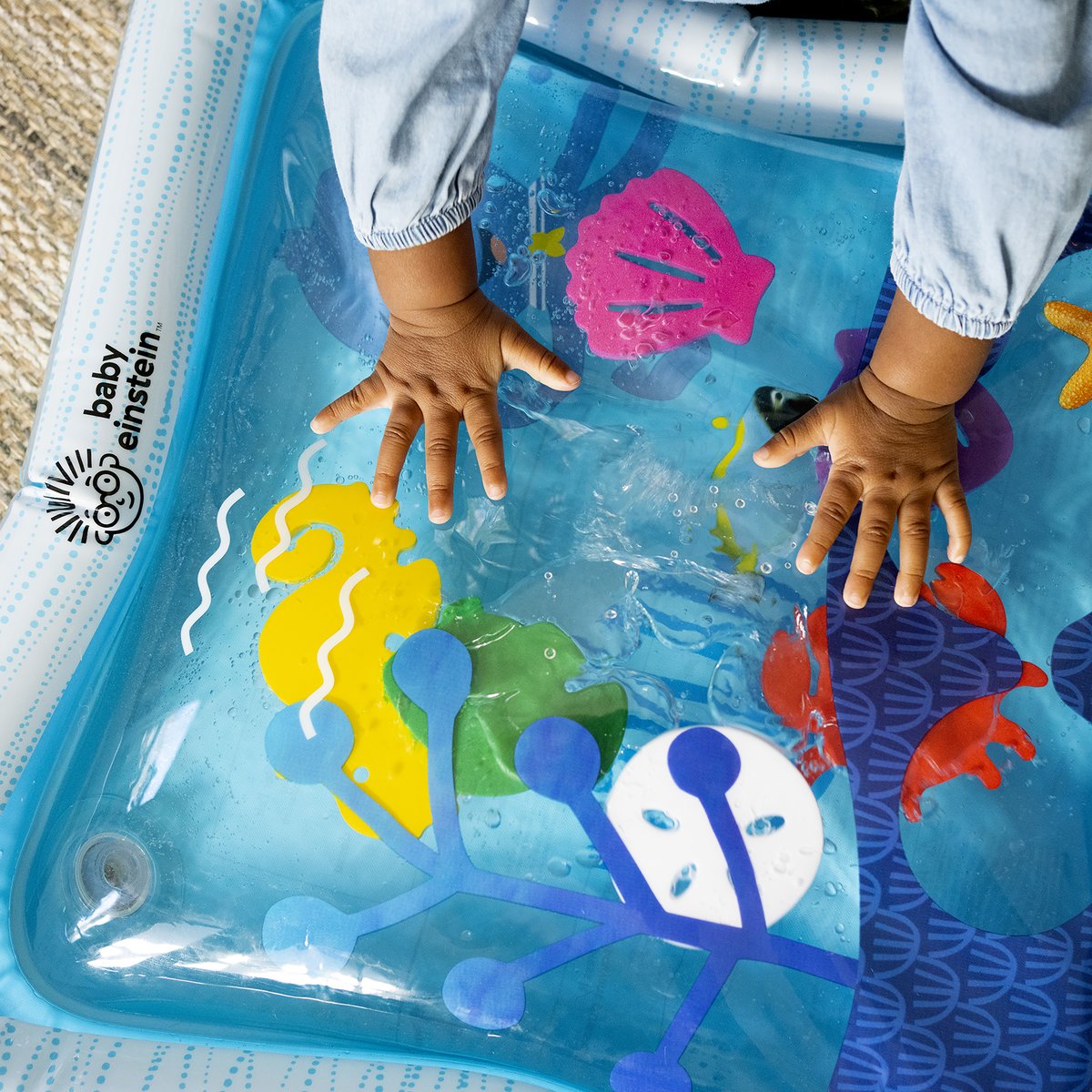 Tapis d'éveil et matelas à eau Découverte de l'océan (Kids2) - Image 3