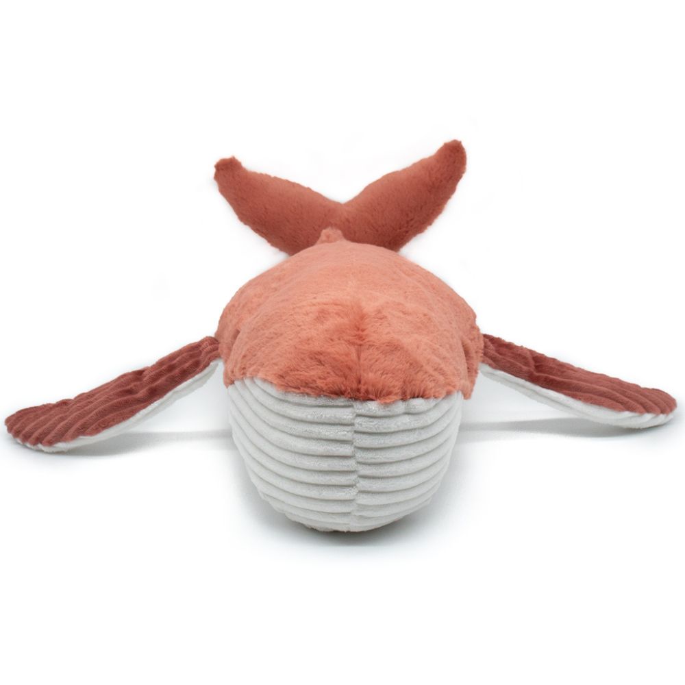 Peluche Gravillou baleine maman et bébé Les Ptipotos terracotta (Les Déglingos) - Image 3