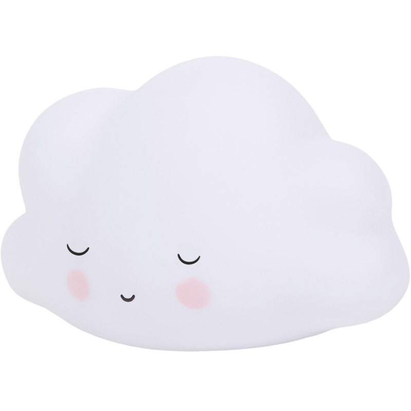 Petite veilleuse nuage blanc endormi (16 cm) (A Little Lovely Company) - Image 4