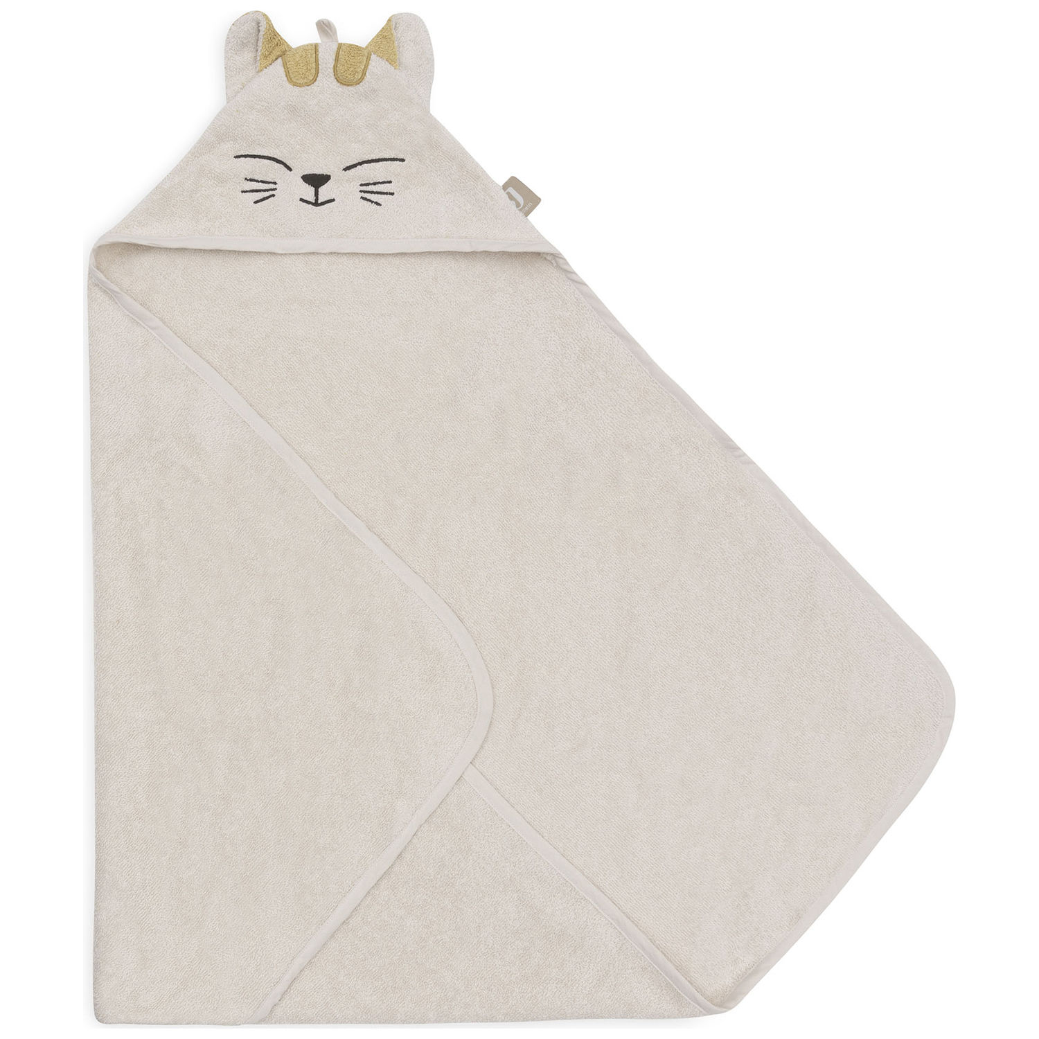 Cape de bain en éponge Charlie (75 x 75 cm) (Jollein) - Image 3