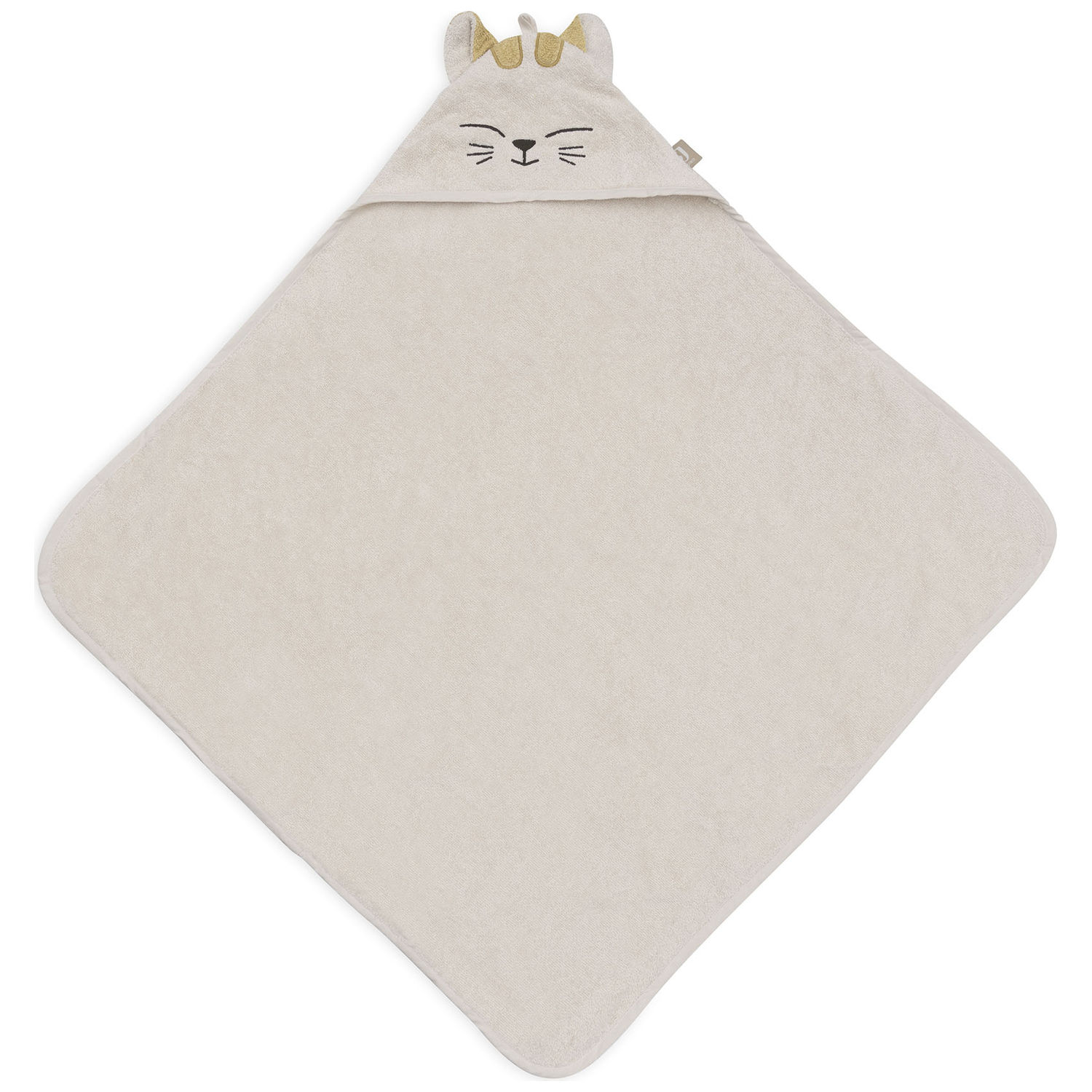 Cape de bain en éponge Charlie (75 x 75 cm) (Jollein) - Image 4