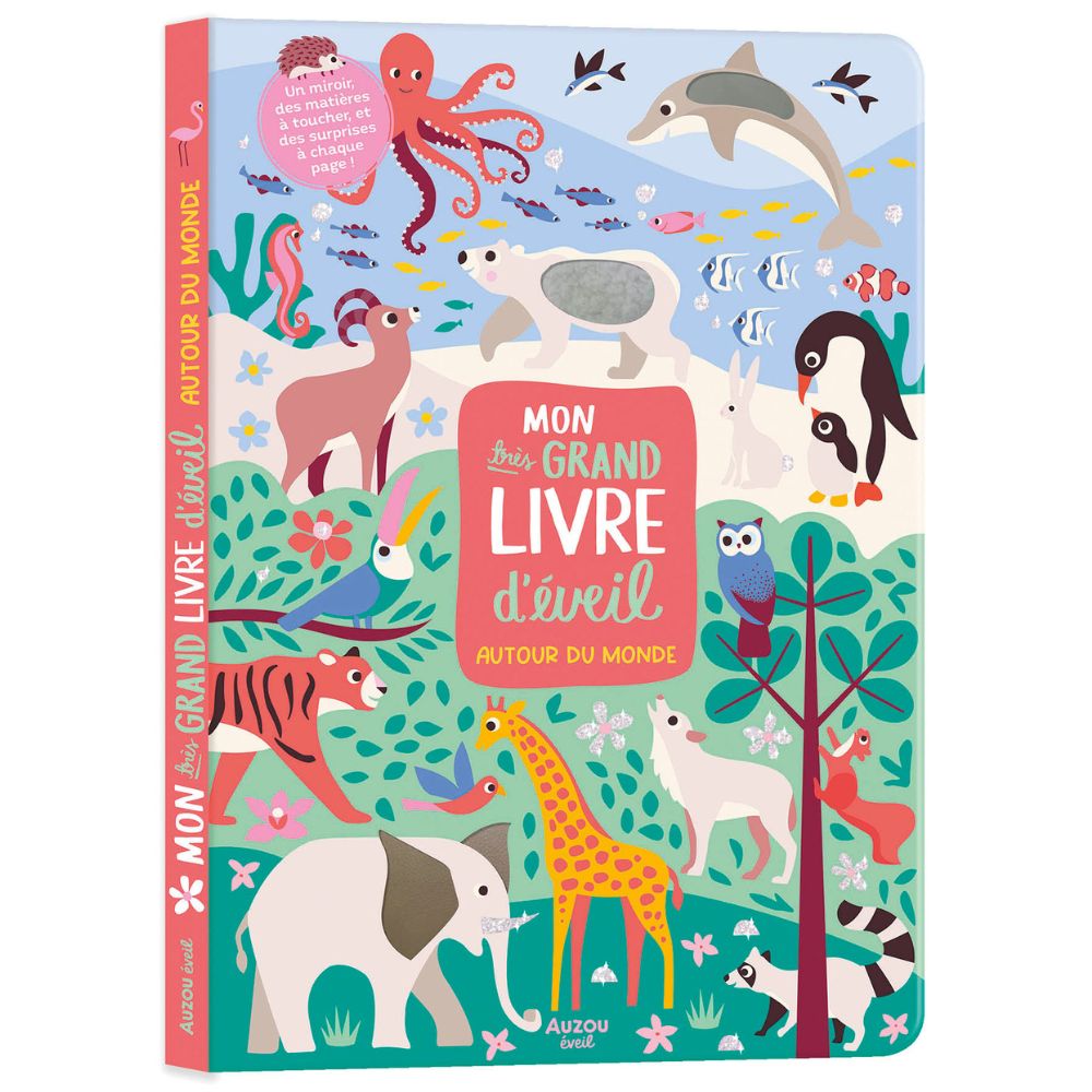 Auzou Editions - Mon très grand livre d'éveil Autour du monde