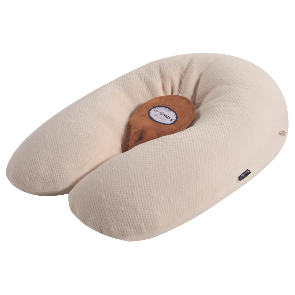 Coussin de grossesse Multirelax beige Organic (Candide) - Image 1