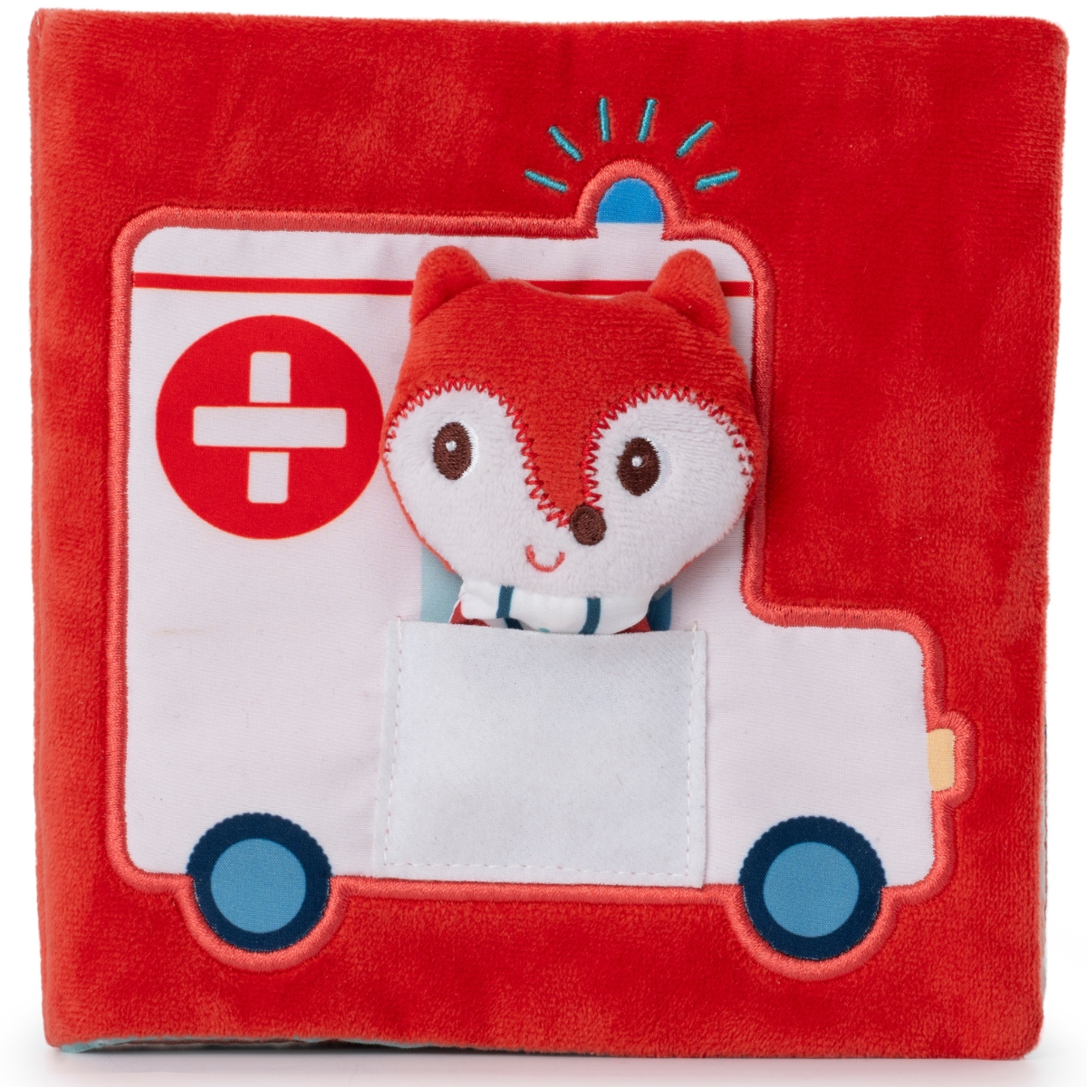 Livre d'activités en tissu Alice docteur