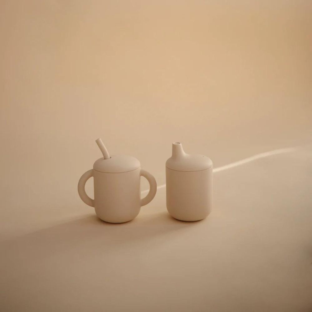 Mushie - Tasse à paille Sand