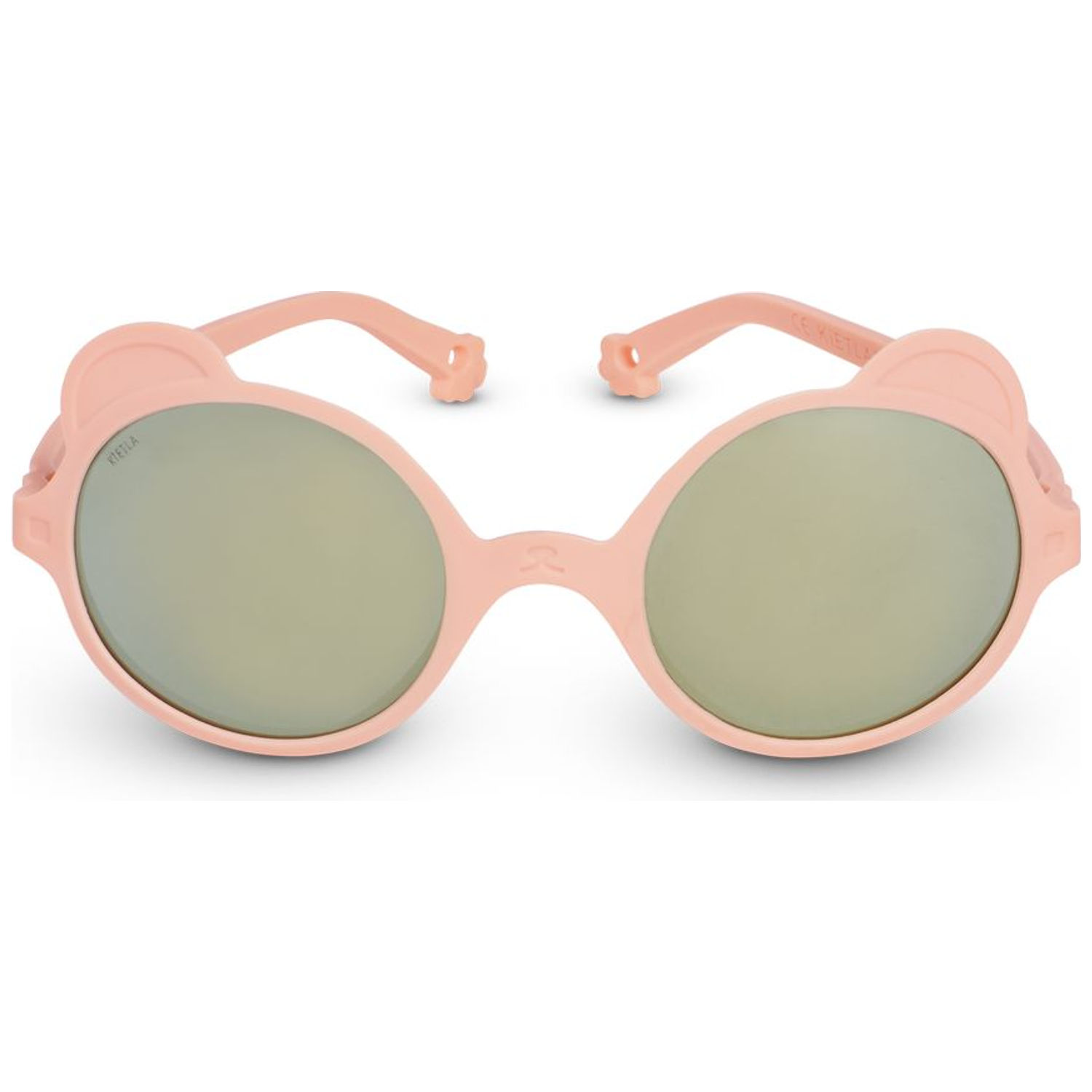 KI ET LA - Lunettes de soleil Ourson Rose pêche (0-12 mois)