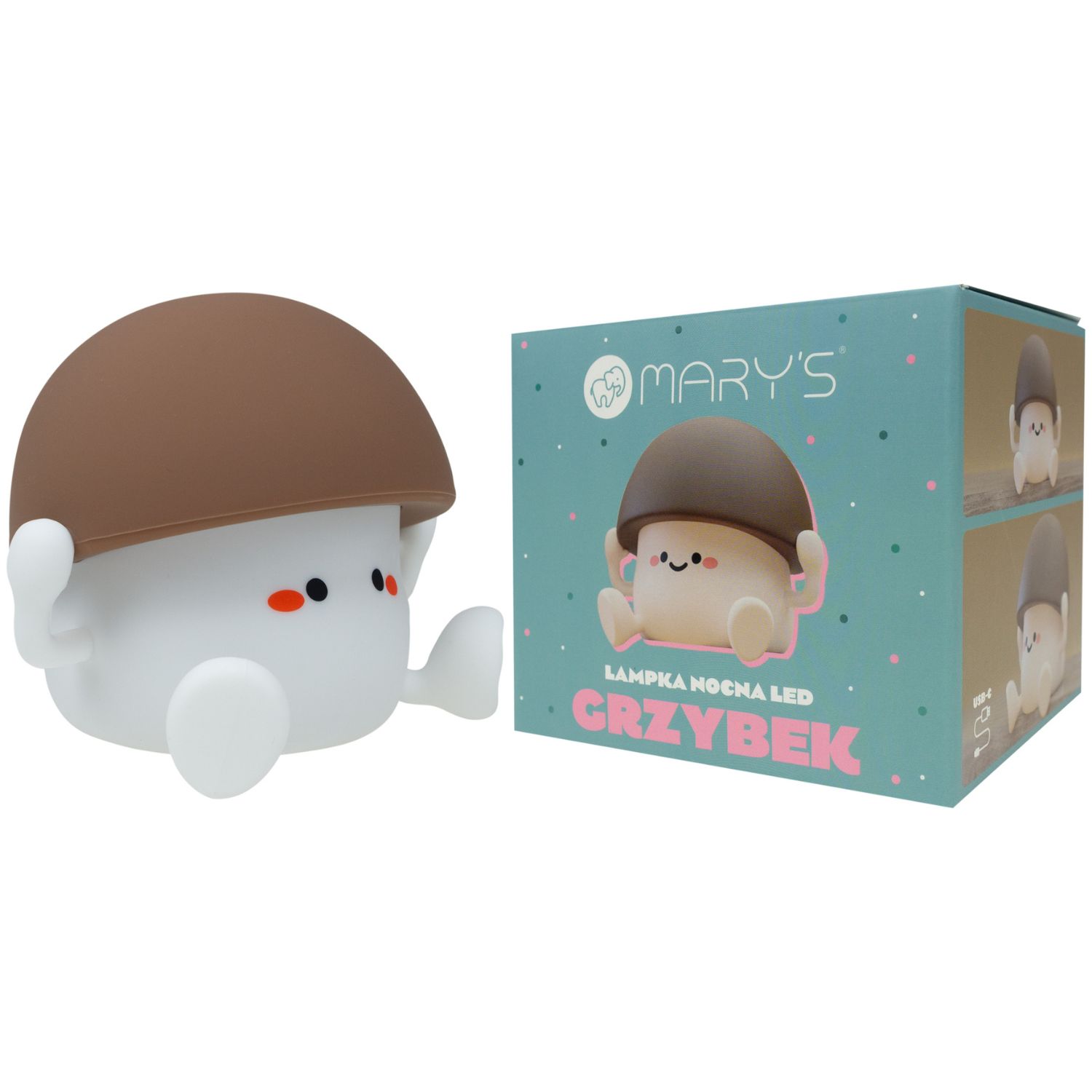 Veilleuse rechargeable Champignon (mary's) - Image 2