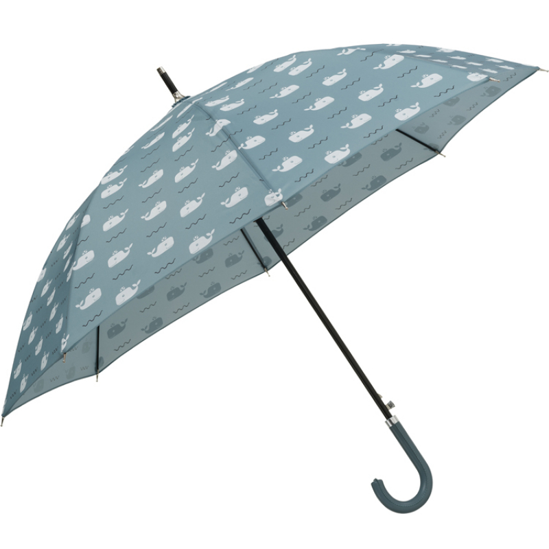 Parapluie Baleine bleue