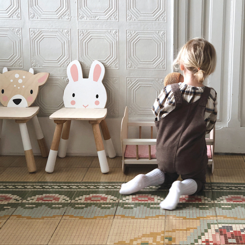 Chaise enfant cerf en bois (Tender Leaf) - Image 2