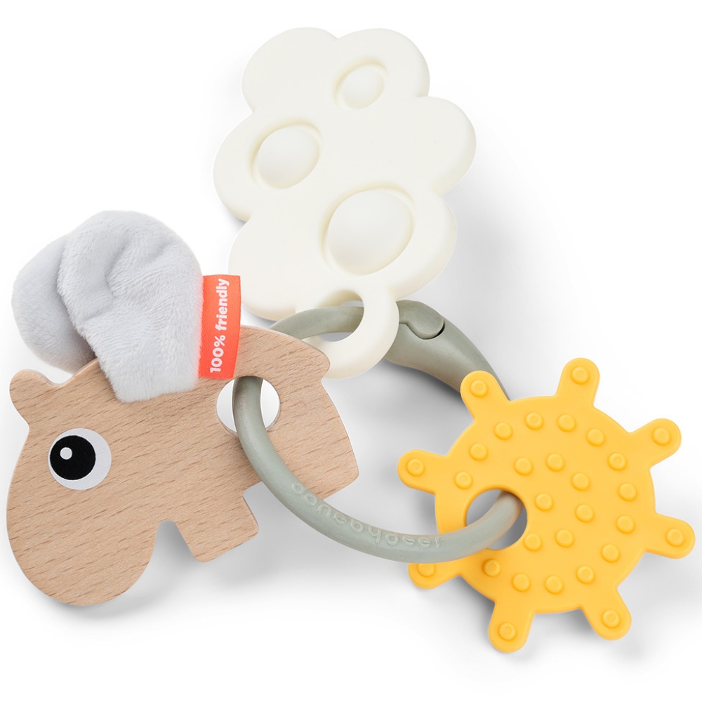 Anneau d'activités et de dentition Happy clouds (Done by deer) - Image 1