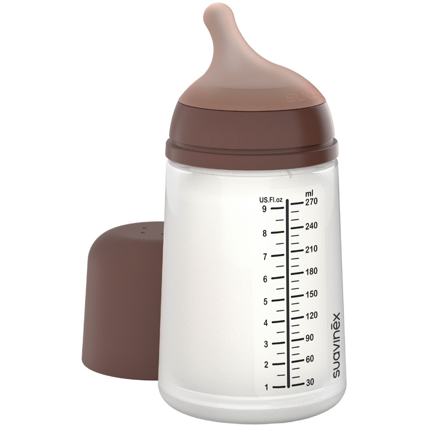 Biberon anti-colique Zerø.Zerø - Débit Moyen - M Deep (270 ml)