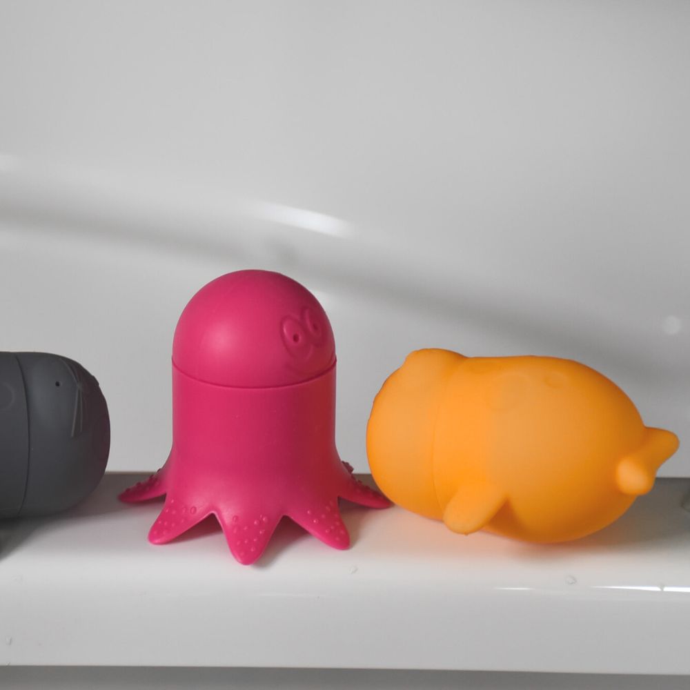 Jouets de bain en silicone Büddies (6 pièces) (Bblüv) - Image 4