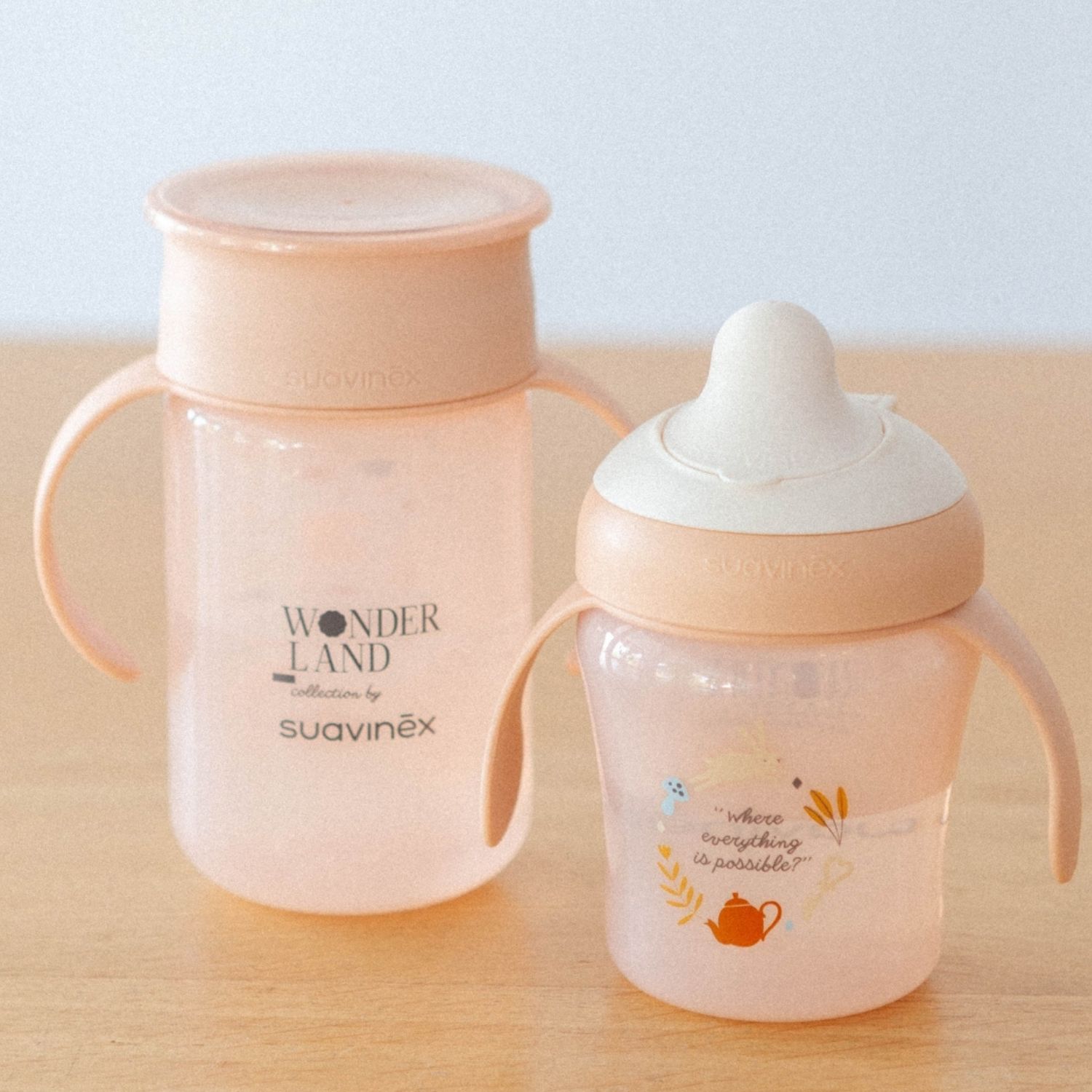 Tasse d'apprentissage 360° Wonderland Rose (340Ml) (Suavinex) - Image 2