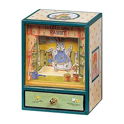 Mini dancing musical Little grey rabbit