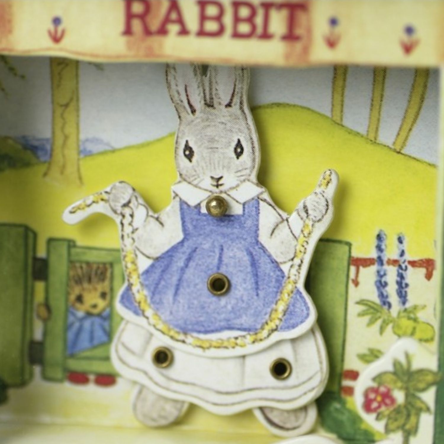 Mini dancing musical Little grey rabbit (Trousselier) - Image 2