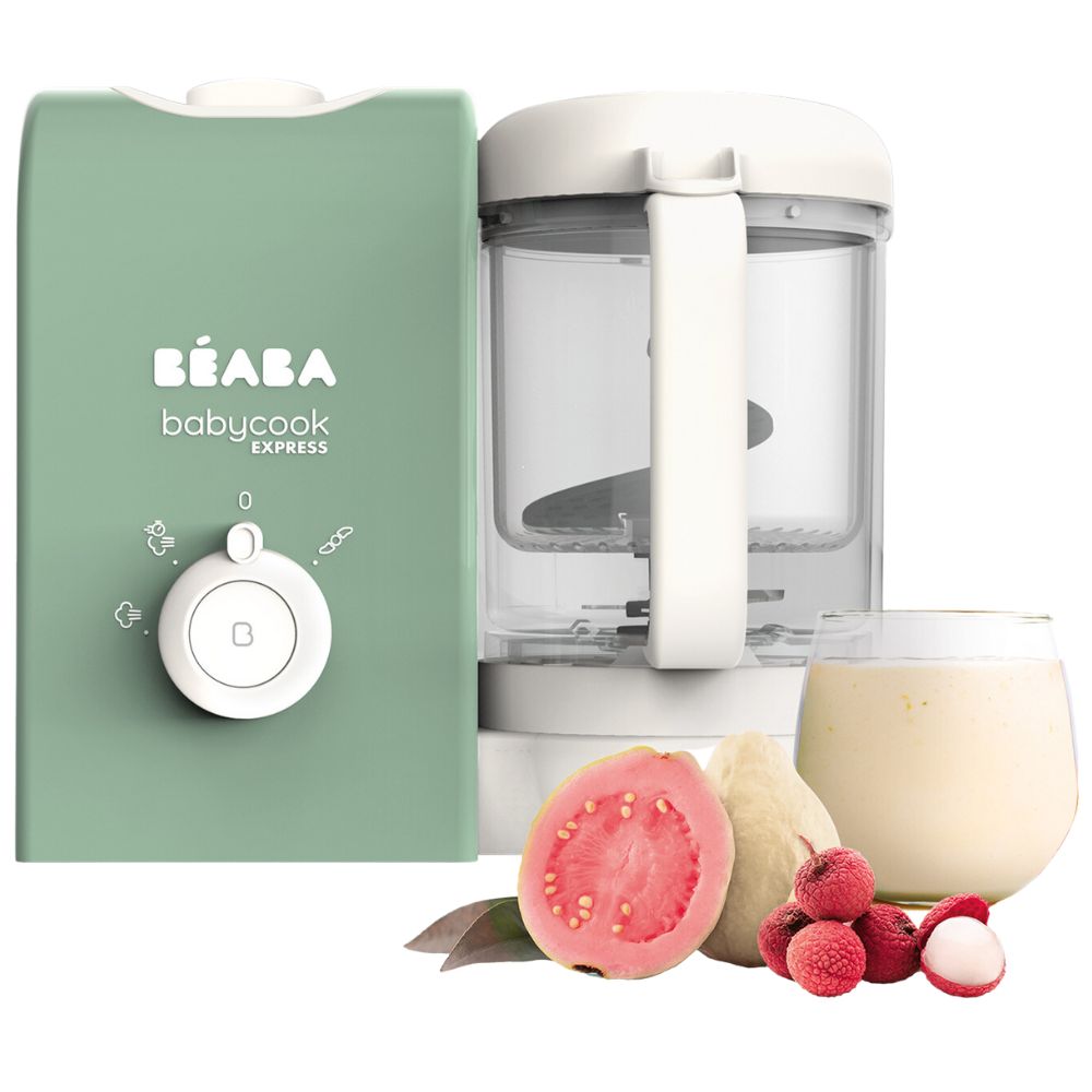 Robot cuiseur Babycook Express vert sauge (Béaba) - Image 1