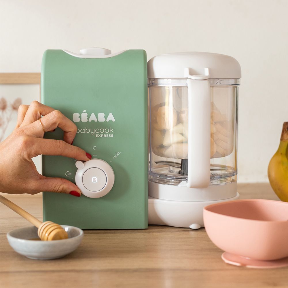 Robot cuiseur Babycook Express vert sauge (Béaba) - Image 5