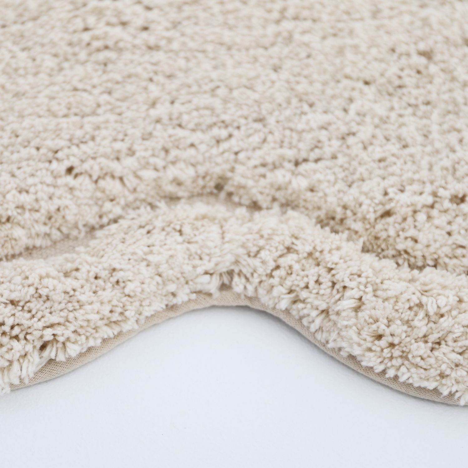 Tapis rond Sweet April Ecru (110 cm) (Nattiot) - Image 6