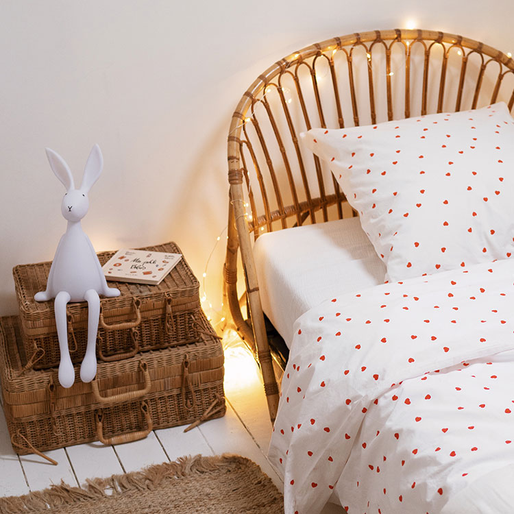Lampe veilleuse Joseph le lapin (Rose in April) - Image 9
