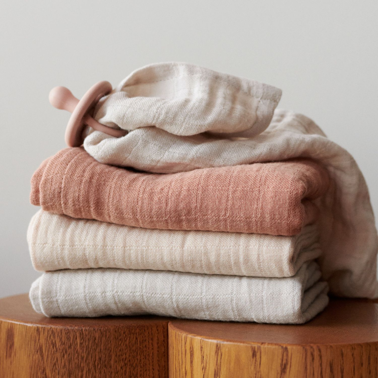 Liewood - Lot de 3 langes Lewis Tuscany Rose Mix (65 x 65 cm)