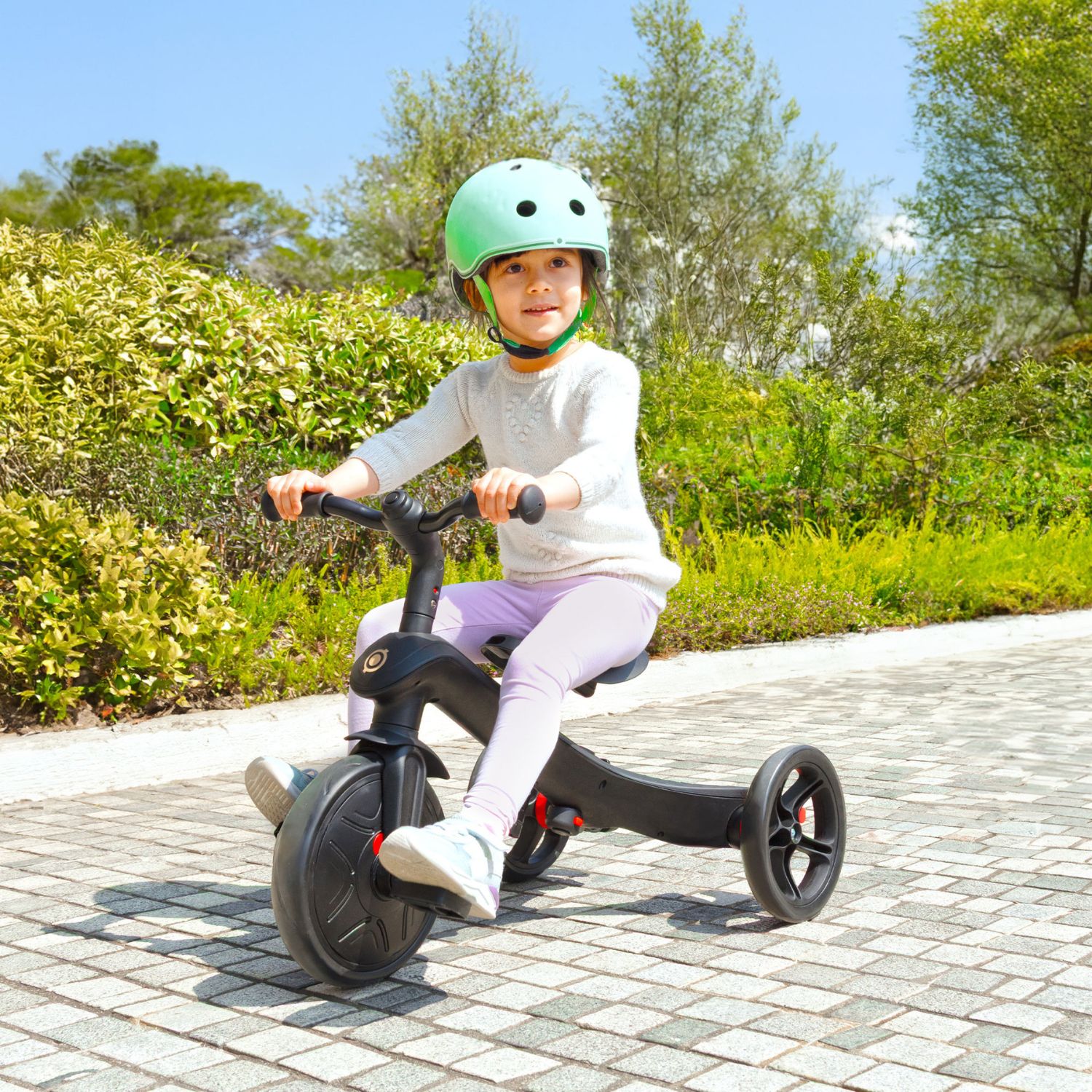 Tricycle évolutif Explorer 4 en 1 V2 Sable (Globber) - Image 2