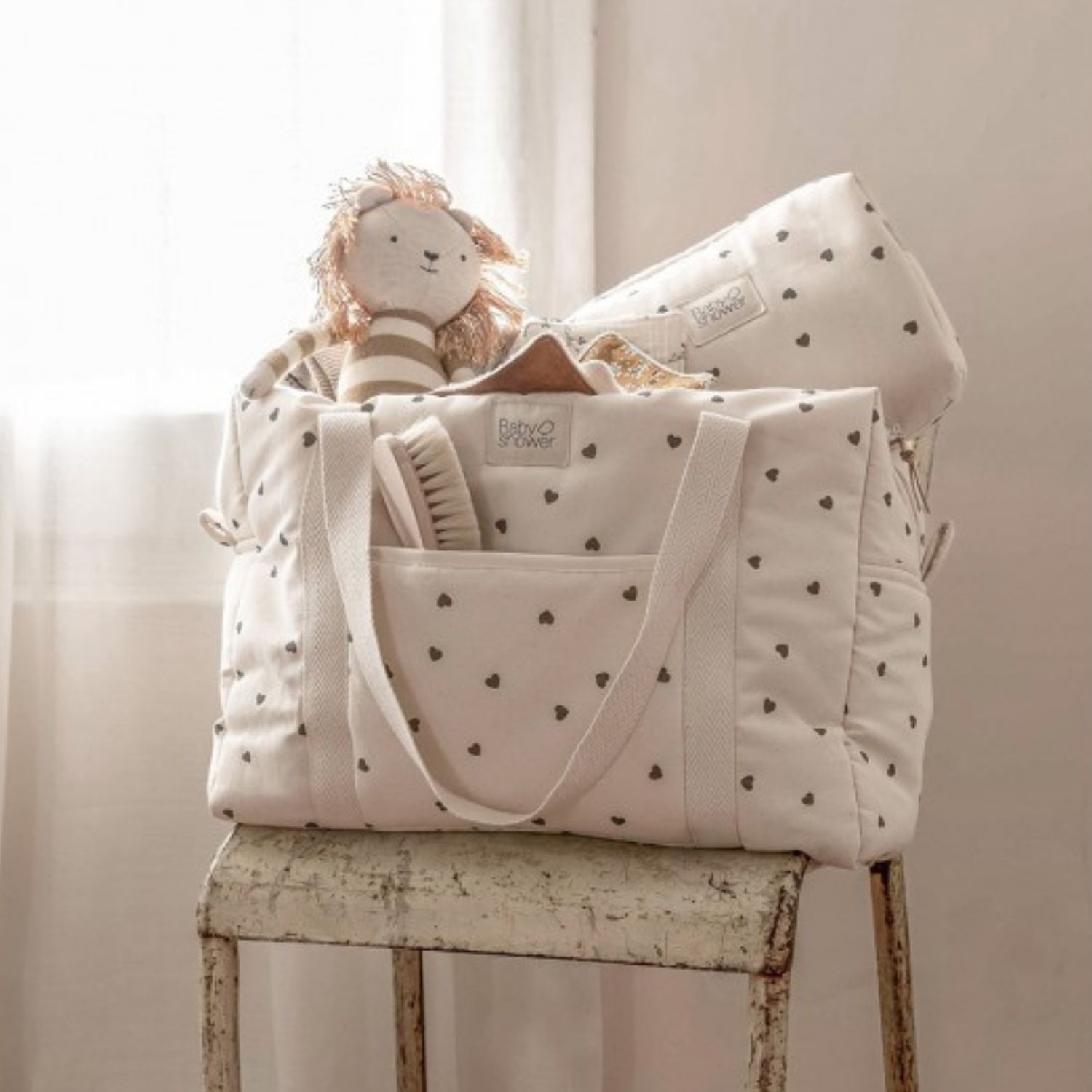 Sac de maternité Camila Rock & Love (Babyshower) - Image 1
