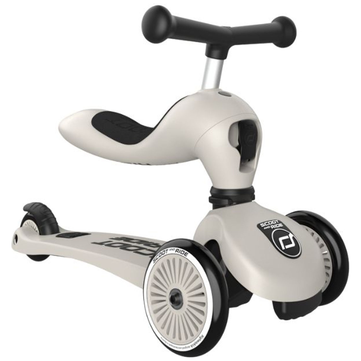 Porteur évolutif en trottinette Highwaykick 1 Ash (Scoot And Ride) - Image 5